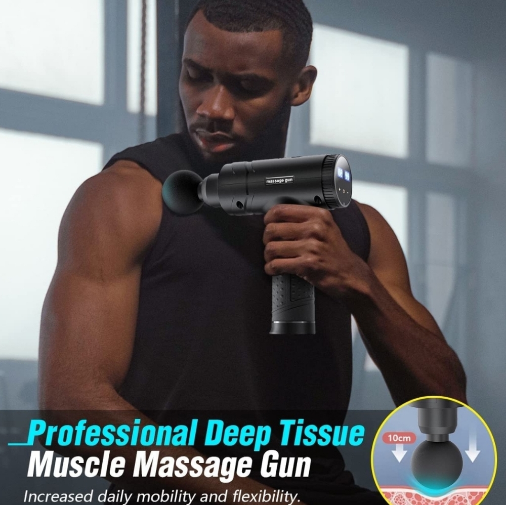 Massage Gun Percussion Muscle Massager - Picture 8 of 8